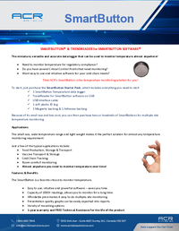 Thumbnail of document Data Sheet - SmartButton Data Logger